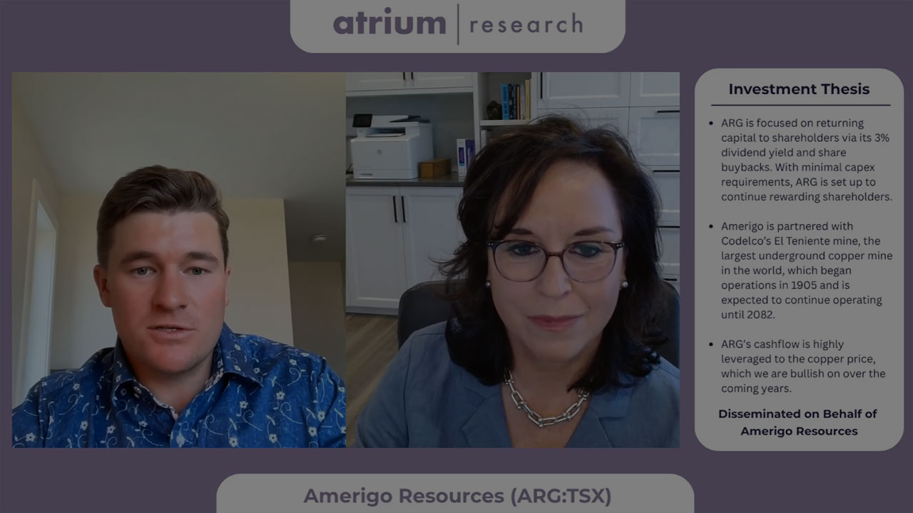 Aurora Davidson joins Atrium Research's Ben Pirie for a Management Update